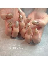 リッシュ ドゥ(RICHE deux)/大人レオパード×ニュアンス