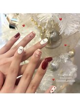 モナールアンド(MONNAL&)/チェックネイル