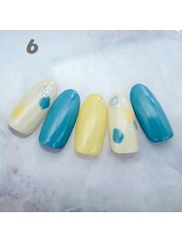 ハンドネイル：No.6