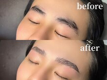 エムズアイブロウ 大阪京橋店(M’sアイブロウ)/メンズハリウッドブロウリフト