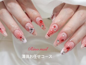 リノ ネイル(Rino nail)/ハートチーク　71126