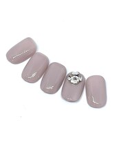 ネイルハウス安气子 新丸ビル店/ワンカラー/ジェル/ケア