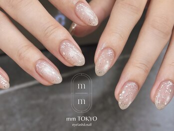 ミリ トウキョウ 恵比寿(mm TOKYO)の写真/【オフ無料◎オフィスシンプルネイルが得意!】大人上品なツヤツヤネイル◎最旬enoiマグネットカラー多数◎