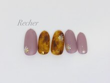 ネイルサロンリシェ 烏丸御池(Recher)/べっこうネイル