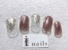 アイネイルズ 梅田店(I nails)/塗りかけニュアンス￥7700