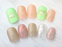 ユースタイル 新宿店(U-style)/パステルシェルネイル