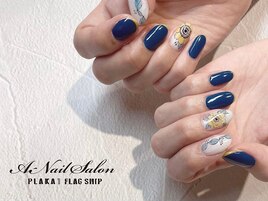 5/2　フラワーアートNail