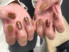 ニュアンスマットネイル