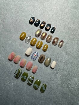フラハ ネイル アンド アイ(Furaha Nail & Eye)/10月Design course