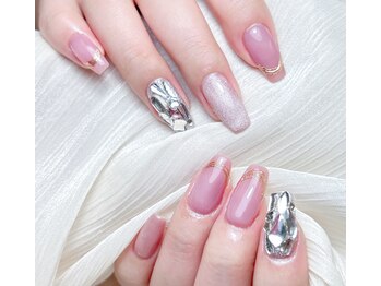 Mネイル/シンプルデザイン