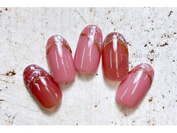 ネイルクローネ(nail crone)/ミラーアートネイル