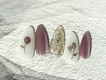 バタフライ 津田沼店(Butterfly)/定額デザインB/チューリップ