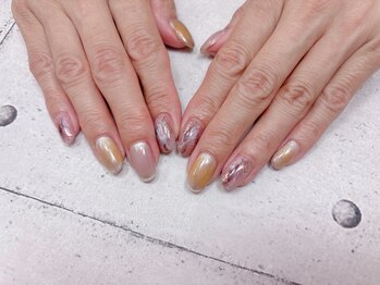 ネイル ビューティーマジック 葛西本店/秋ニュアンスネイル