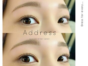 アドレス 銀座店(Address)の写真/目周り、眉の印象を変えて垢抜け！お得なセットメニュー♪