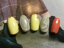 ぷっくりネイル