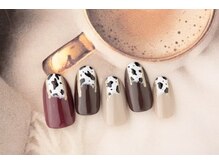 エムスラッシュ ネイル 新百合ヶ丘店(M.SLASH)/アレンジダルメシアンネイル