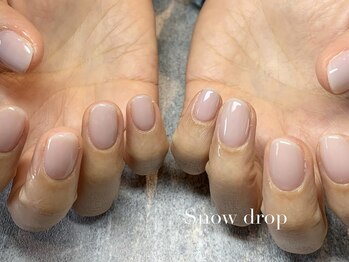 スノー ドロップ(Snow drop)/ワンカラー