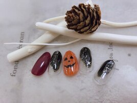ハロウィンネイルコース