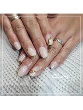 シェリ(Cheri)/ベージュ　ミラー　ヌーディ