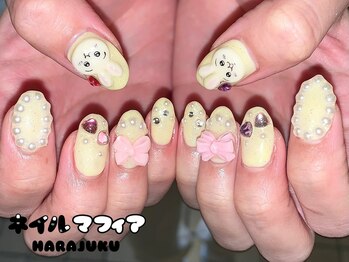 ネイルマフィア 原宿(NAIL MAFIA)/キャラ3D/痛ネイル