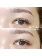 アルマ(Alma.)/Wフラットつけ放題+眉カラーWAX