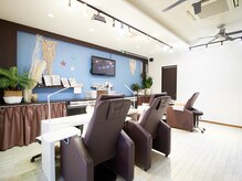 プリンセス アイラッシュ アンド ネイル/サロン店内