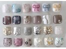 定額デザイン☆フットネイル