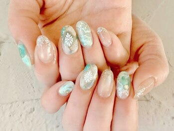 .Me nail salon 美フォルム専門店【5/7 OPEN(予定)】/手描きアート得意です♪