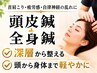 【全身疲労】頭皮鍼＋全身鍼、慢性不調・全身こり・疲れ 12300円