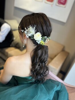 フラミンゴデザイン シー(flamingo design C)/ブライダルヘアセット