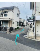カーム(calm)/お店への道順