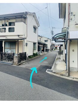 カーム(calm)/お店への道順
