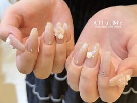バレエコアネイル(staff:mai)