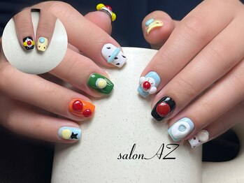 サロン エージー(salon AZ)/アンパンマンネイル