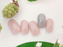 マニペディ ザ サロン 虎ノ門ヒルズステーションタワー店/パーツジェルネイル￥8800