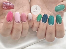 カラフルネイル