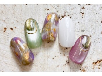 春ニュアンスネイル