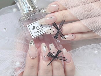 エービーエーサロン(ABA SALON)の写真/韓国パーツ・ジルコニアパーツ続々入荷◆驚異のリピ率！最大限可愛いを引き出し貴女だけのネイルデザインに