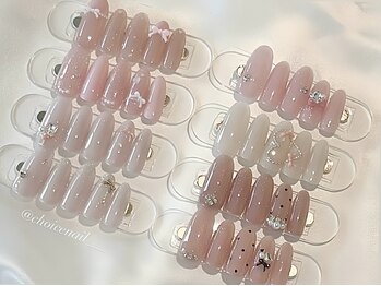 チョイスネイル 北堀江店(CHOICE NAIL)の写真/【四ツ橋駅】SNSで話題の定額制トレンドショートネイル専門店◎シーズンごとに増える最旬デザインをご用意!