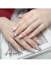 オーラネイル(Aura Nail)/姫系キラキラネイル