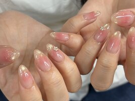 チーク＋グラデーション