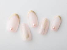 アートラウンジリハナ(Art Lounge Rihana)/ラメフレンチネイル♪