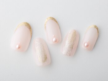 アートラウンジリハナ(Art Lounge Rihana)/ラメフレンチネイル♪