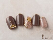 アイネイルズ 横浜EAST店(I-nails)/メタリックスタッズネイル