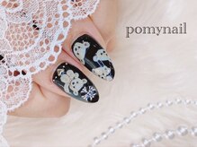 ポミーネイル 新宿西口店(pomy nail)/くまネイルシール