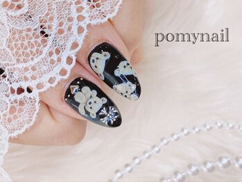 大人気 くまネイルシール Pg ポミーネイル 新宿西口店 Pomy Nail のフォトギャラリー ホットペッパービューティー