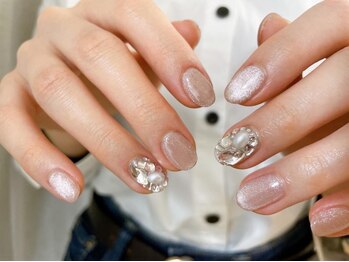 キキネイル たまプラーザ店(kikinail)/マグネットワンカラー埋め尽くし