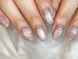 マグネット　マーメイド　ピンク