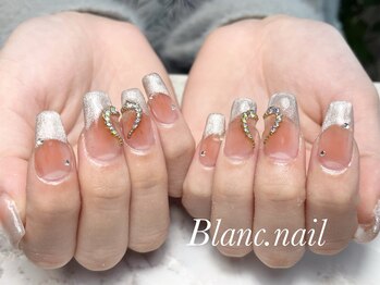 ブランネイル(BLANC.nail)/チップ長さだし120分コース