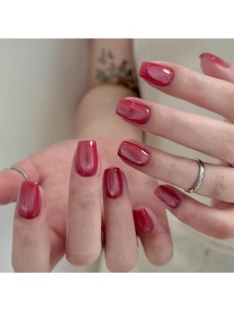 アノヴァ 明治神宮前 表参道(ANOVA)/うる艶レッド×my&beeマグネット